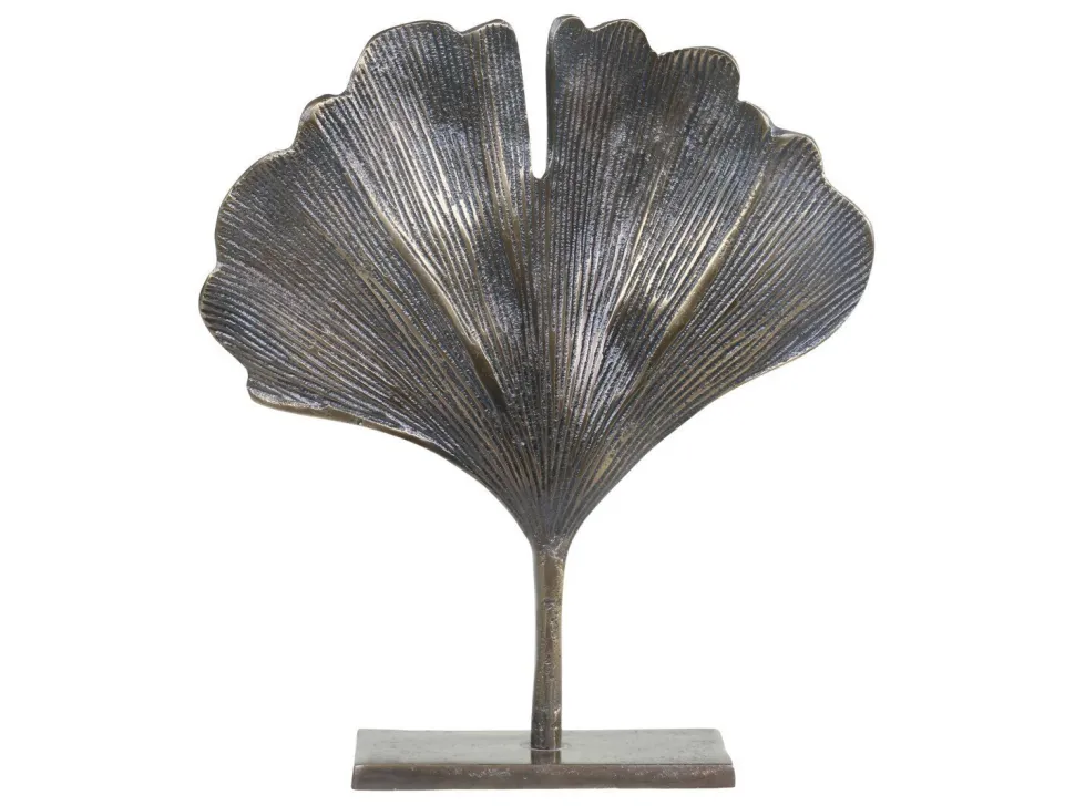 Chic Antique Blatt Dekor auf Fuß
