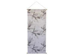 Chic Antique Blumendruck Leinwandbild zum Aufhängen