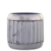 Chic Antique Blumentopf Pflanztopf mit Rillen