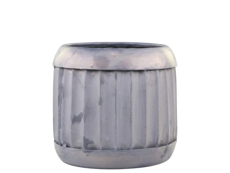 Chic Antique Blumentopf Pflanztopf mit Rillen