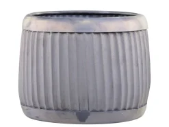 Chic Antique Blumentopf Pflanztopf mit Rillen