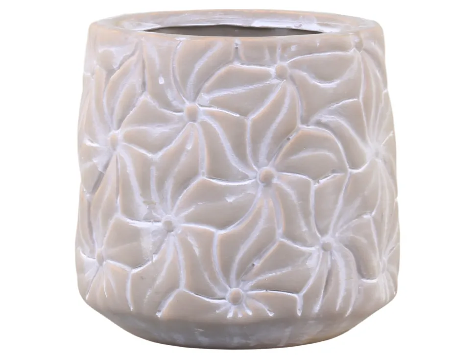 Chic Antique Colmar Blumentopf mit Blumenmuster