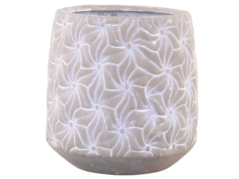 Chic Antique Colmar Blumentopf mit Blumenmuster