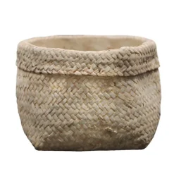 Chic Antique Corte Übertopf mit Beutelmuster