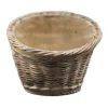 Chic Antique Corte Übertopf mit Flechtmuster
