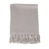 Chic Antique Decke mit Champagner Weben