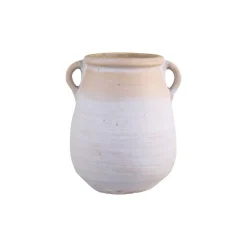 Chic Antique Dekovase aus Terracotta