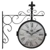 Chic Antique Doppelte Wanduhr