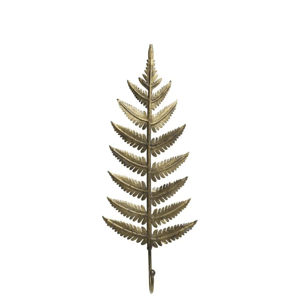 Chic Antique Eisen Haken in Blattform