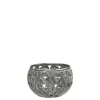Chic Antique Eisen Teelichthalter mit Muster
