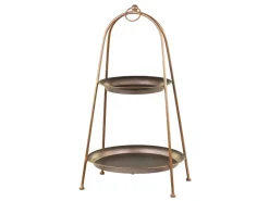 Chic Antique Etagere mit zwei Schalen