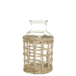 Chic Antique Flasche mit geflochtenem Muster