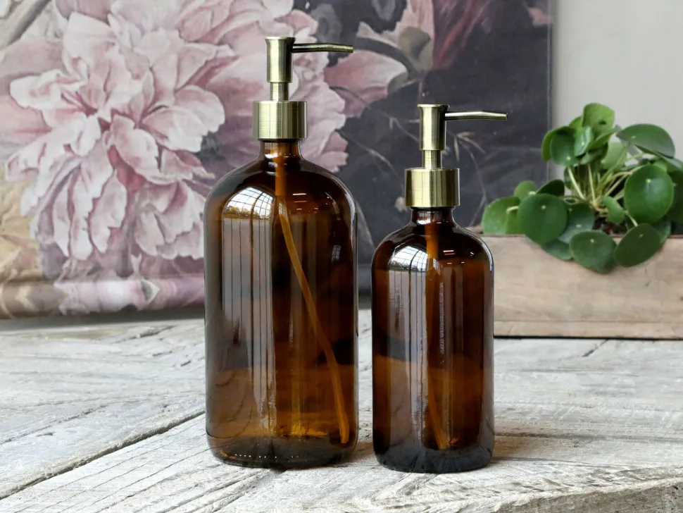 Chic Antique Flasche mit 2 Pumpen