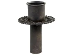 Chic Antique Flaschenaufsatz Kerzenhalter mit dekorativem Rand