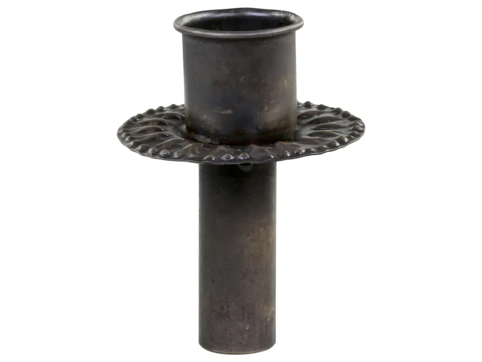 Chic Antique Flaschenaufsatz Kerzenhalter mit dekorativem Rand