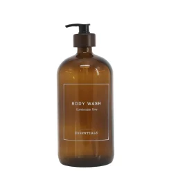 Chic Antique Flasche Spender mit Pumpe Body Wash Aufschrift