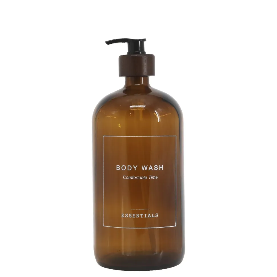 Chic Antique Flasche Spender mit Pumpe Body Wash Aufschrift