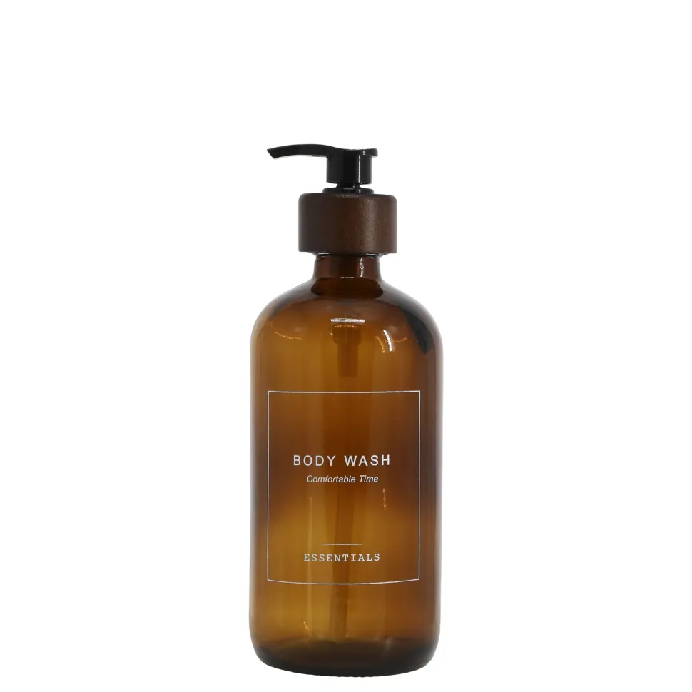 Chic Antique Flasche Spender mit Pumpe Body Wash Aufschrift