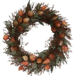 Chic Antique Fleur Blumenkranz mit Physalis