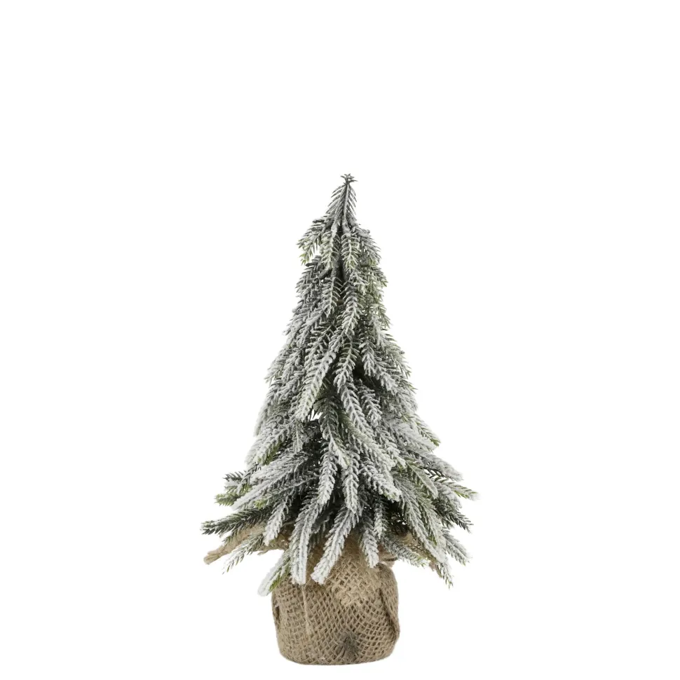 Chic Antique Fleur künstlicher Tannenbaum mit Schnee