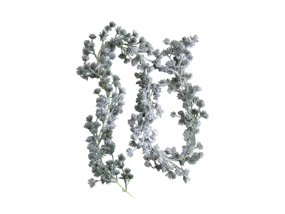 Chic Antique Fleur Zedernbaumranke mit Kunstschnee