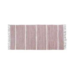 Chic Antique Flickenteppich mit Streifen