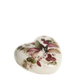 Chic Antique Florac Herz mit Blumenmotiv