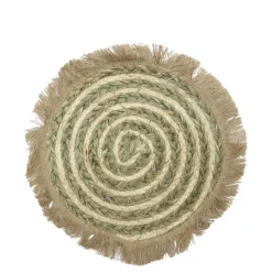 Chic Antique Geflochtene Platzdeckchen aus Pflanzen