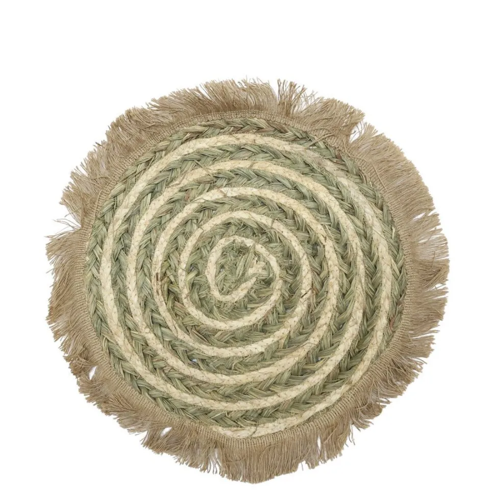 Chic Antique Geflochtene Platzdeckchen aus Pflanzen