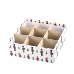Chic Antique Geschenkbox 3er-Set mit Nussknacker