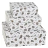 Chic Antique Geschenkbox 3er-Set mit Zapfen