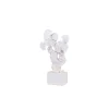 Chic Antique Ginkgo Dekor auf Fuss