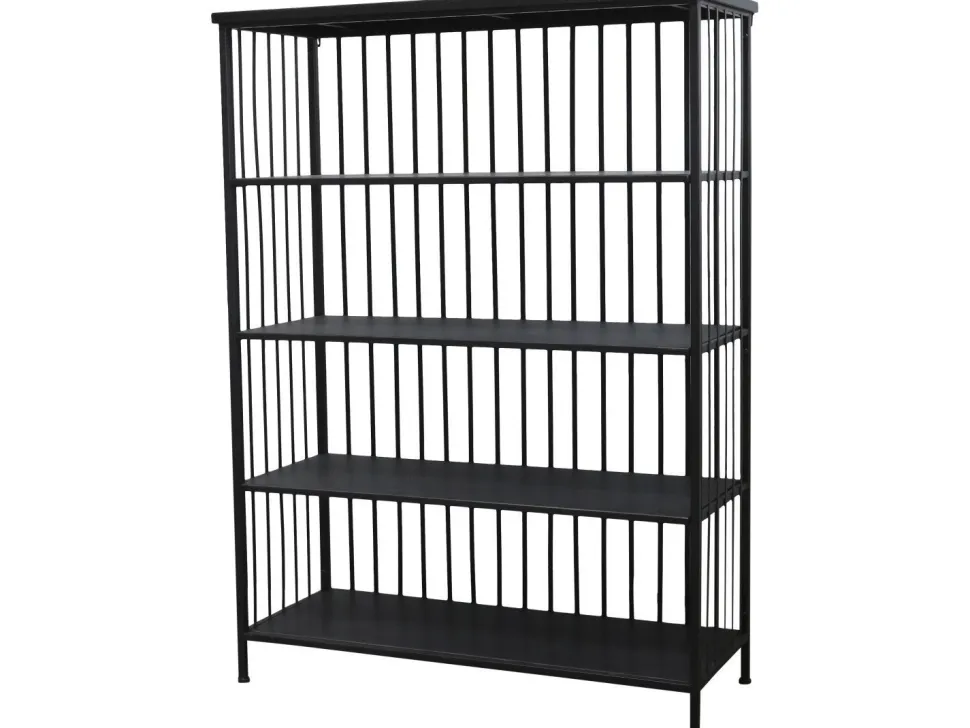 Chic Antique Gitterregal mit 4 Fächern