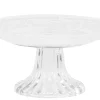Chic Antique Glas Etagere mit Muster
