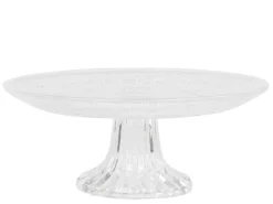 Chic Antique Glas Etagere mit Muster
