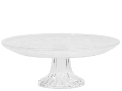 Chic Antique Glas Etagere mit Muster