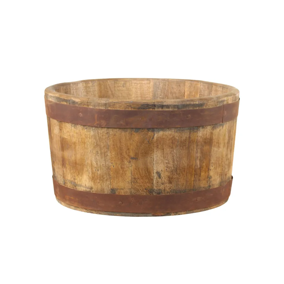 Chic Antique Grimaud alte Holzwanne