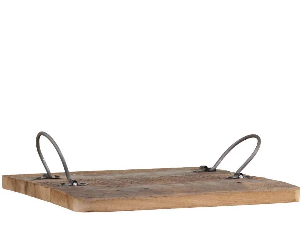 Chic Antique Grimaud altes Tablett mit Henkel