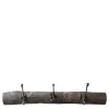 Chic Antique Grimaud Garderobe, Kleiderhakenbrett mit 3 Haken