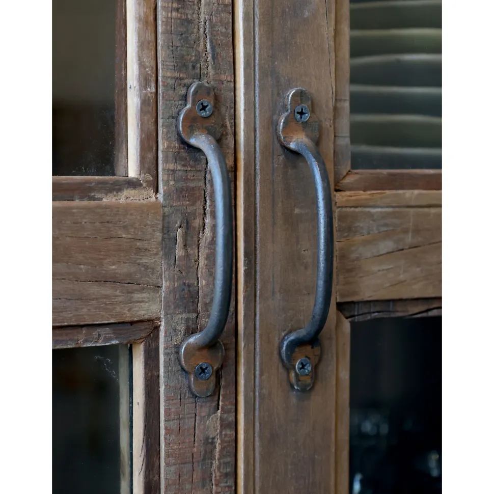 Chic Antique Grimaud Vitrinenschrank mit Glastüren