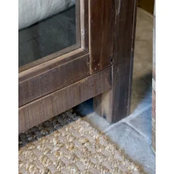 Chic Antique Grimaud Vitrinenschrank mit Glastüren