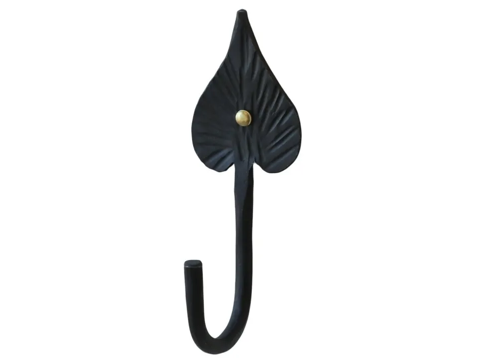 Chic Antique Haken mit Blatt