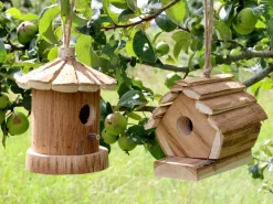 Chic Antique Holz Vogelhaus für den Garten