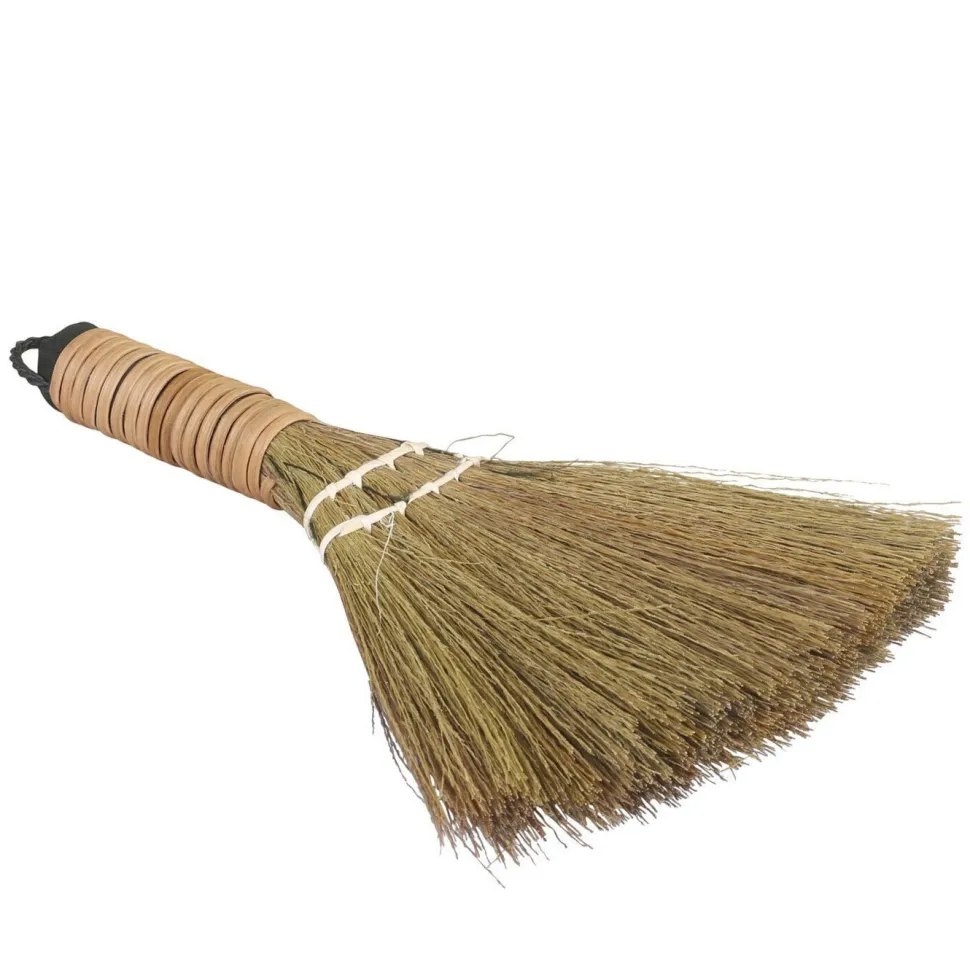 Chic Antique Kehrbesen aus Naturstroh