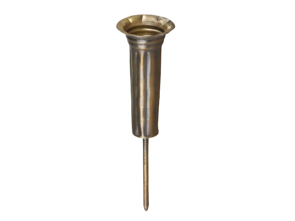 Chic Antique Kerzenhalter für Mini Stabkerze mit Spieß
