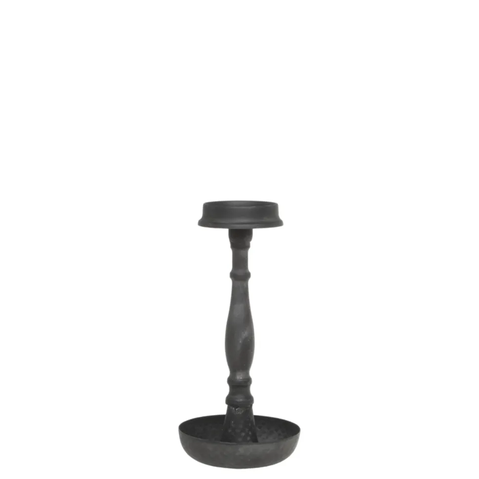 Chic Antique Kerzenständer Antik Schwarz