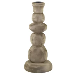 Chic Antique Kerzenständer aus Holz