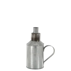 Chic Antique Kerzenständer für Stabkerzen, mit Henkel, Zink