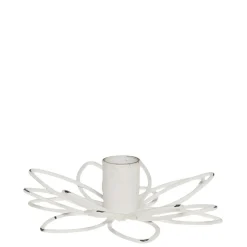 Chic Antique Kerzenständer in Blumenform