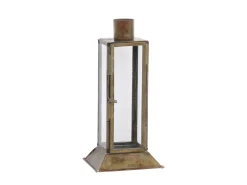 Chic Antique Kerzenständer Laterne für Mini Stabkerzen